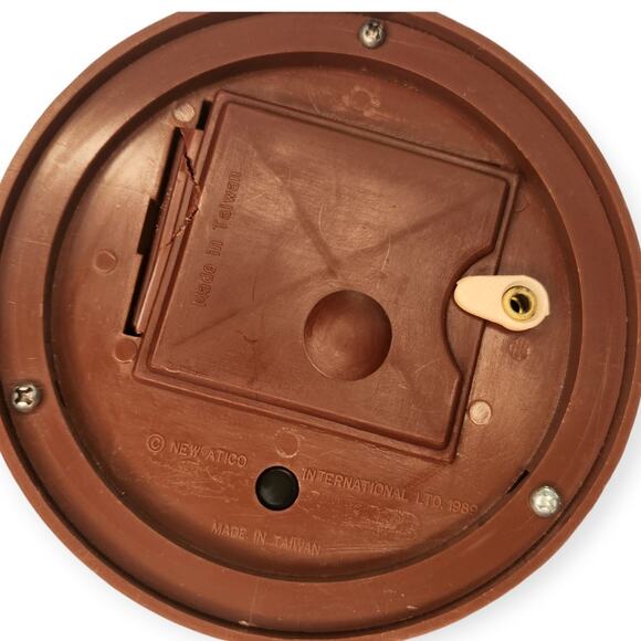 Vintage Musical & Light Up Candle Porcelain Christmas Santa Made Taiwan Decor - Picture 10 of 11